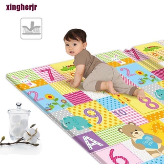 Xjbr tapete de rompecabezas educativo plegable para bebé/carpete para niños clítoris (1)