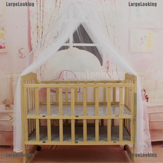 LargeLooking - mosquitera para cama de bebé, malla, cúpula, para cuna