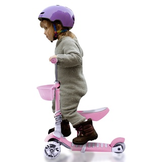 Scooter para niños con luces led ajustable (3)