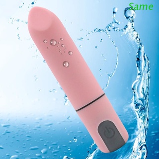Misma mujer G-Spot lápiz labial vibrador estimulación 12 frecuencia masajeador USB recargable adulto juguete sexual para parejas