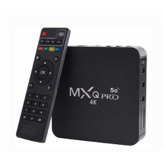 Nuevo Mxq Pro Mxq 4k caja de Tv inteligente Mxq 5g Mxq Pro caja de Tv Mxq Pro Quad Core Android 7 1/10. reproductor 3d