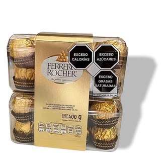 Chocolates Ferrero Rocher Relleno con Avellana con 32 Pzas