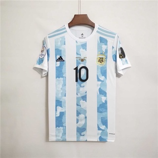 Argentina 2021 - 2022 Home Soccer Jersey Copa América Final Edition MESSI #10