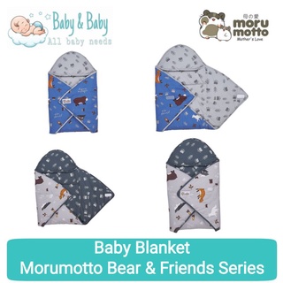 Motorotto - manta para bebé, oso y amigos