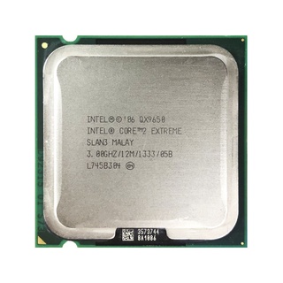 Intel Core 2 Extreme QX9650 3.0 GHz Quad-Core CPU Processor L2=12M 1333 LGA 775