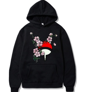 naruto uchiha insignia flor impresión anime sudaderas sudaderas streetwear ropa