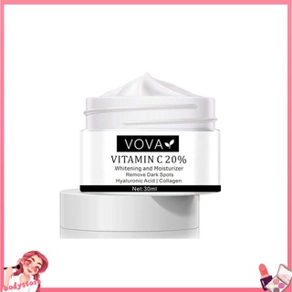 Nuevo❤ Crema Facial vitamina C 20% eliminar manchas oscuras crema Facial reparación Fade Freckls (3)