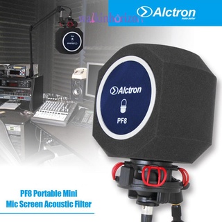 wa-Alctron PF8 Studio Mic pantalla filtro acústico escritorio grabación pantalla de viento