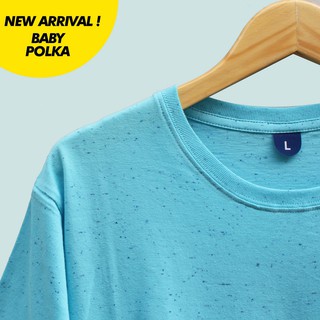 Camiseta de manga corta para bebé Polka liso para hombres y mujeres