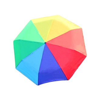 Paraguas grande paraguas de Color paraguas impermeable Color arco iris plegable paraguas arco iris