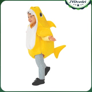 Kids Shark Costume Shark Shaped Soft Dress up Comfortable Cosplay Shark Costume Halloween for Cosplay Halloween Ocean