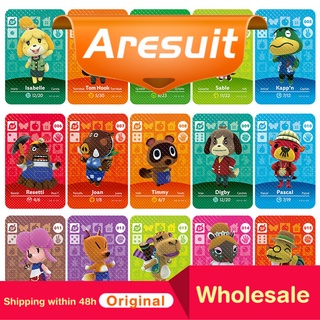 Aresuit Animal Crossing Amiibo tarjeta de juego para Super Smash Bros Ultimate Nintendo Switch