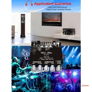 dream ZK-MT21 2.1 Channel Bluetooth-compatible 5.0 Subwoofer Amplifier Board 50Wx2+100W Power Audio Stereo Amplifier Board