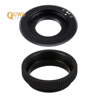 1pcs C - lente de montaje - adaptador de montaje de lente de cámara Micro-cuatro tercios C - M4/3 y 1pcs Macro negro para extender el anillo de la lente C interfaz Macro anillo (1)