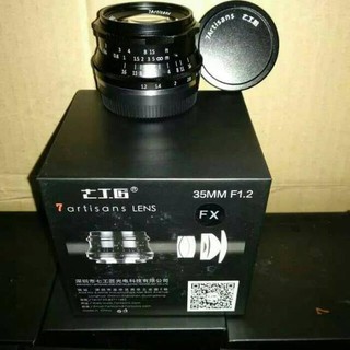 (Lens) 7artisans /7artisans 35mm f1.2 lente para miroless fxfujifilm sony canon