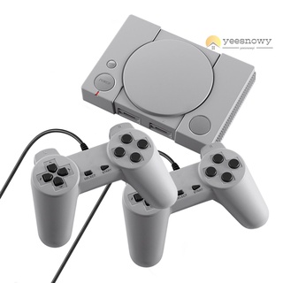 PS1 Mini consola de juegos dos controladores de juegos AV salida de vídeo incorporado 620 juegos Retro soportan dos jugadores (1)