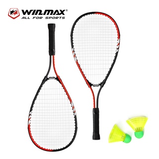 Raqueta Profesional De Squash Winmax Aluminio Con Material De Fibra De Carbono Para Entrenamiento Deportivo (2)