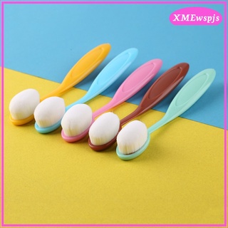 [xmewspjs] 10 piezas de pinceles de mezcla de tinta de colores pinceles de maquillaje de base de maquillaje cepillos de papel crafter cepillo para
