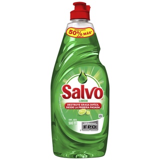 Detergente Liquido Salvo Limón 500 ML