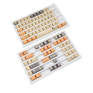Cre 108 PBT OEM tinte sublimación lindo Pikachu teclado mecánico teclado teclas (9)