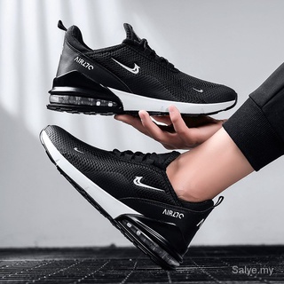 Senderismo zapatos deportivos de los hombres cojín de aire zapatos para correr transpirable Casual zapatillas de deporte al aire libre plana Kasut Sukan gWyV