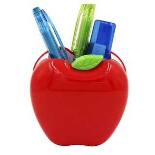 soporte para bolígrafos de escritorio, soporte para brochas de maquillaje, caja de almacenamiento de escritorio, soporte para bolígrafos de escritorio, suministros de oficina, soporte para bolígrafos en forma de fruta (3)