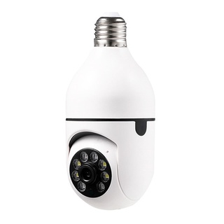 [tiktok hot] panoramic wifi cámara de luz bombilla ip cámara de seguridad inalámbrica 360 rotación