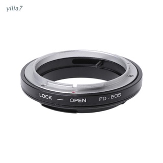 yilia7 fd-eos - anillo adaptador para lente canon fd a ef eos, cámara de montaje