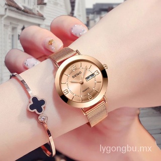 best-seller en douyin precisión de las mujeres reloj mecánico impermeable doble calendario luminoso estudiante reloj de moda estilo coreano reloj de las mujeres (8)