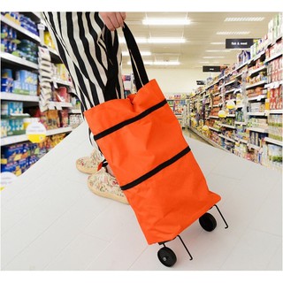 Tp097 bolsa de compras plegable rueda supermercado plegable carrito de compras bolsa