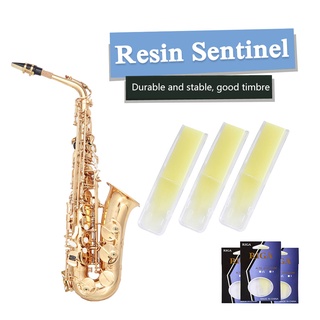 [elfi]3 piezas de caña de saxofón alto saxofón bb 1.5 dureza sax reed woodwind instrumento