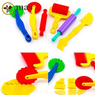 6 unids/set de arcilla polimérica playdough modelado molde play doh herramientas juguetes molde de juguete