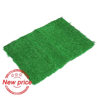 Artificial L Dog Pet Toilet Grass Indoor Mat Trainer Turf Grass Potty S6B9