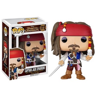Figura de vinilo Pop Funko 172 piratas del caribe Jack Sparrow (1)
