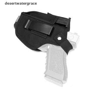 desertwatergrace - funda de pistola para caza al aire libre, táctica izquierda, mano derecha universal, herramienta dwg