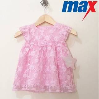 Max vestido de brocado rosa Ori bebé niña | Brocado vestido de fiesta de bebé