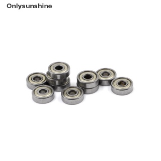 <Onlysunshine> 10pc 625ZZ modelo en miniatura de goma sellado Metal escudo métrico Radial rodamiento de bolas