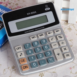 KK 8 dígitos de pantalla grande ordenador de contabilidad financiera calculadora de suministros de oficina