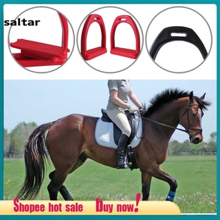 saltar.mx Rubber Stirrup High Hardness Riding Stirrups Wear Resistant for Horse
