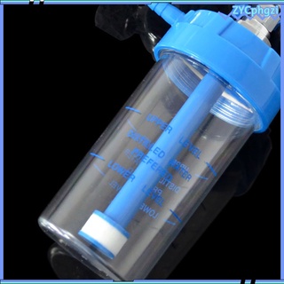 Flow Meter Absorber Inhalator Pressure Gauge Pressure Reducing Valve Regulator with Humidifier Bottle and Hose for