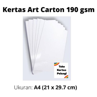 Art Carton 190 gsm contenido 100 pcs Uk A4/F4 (1)