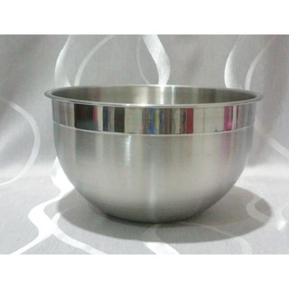 Supra cuenco mezclador 29 cm BASKOM/MANGKOK ADONAN pastel acero inoxidable