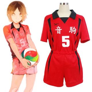 2pc/1set High School Kenma Kozume Kuroo Tetsurou Cosplay Haikyuu manga corta + pantalones Jersey ropa deportiva uniforme
