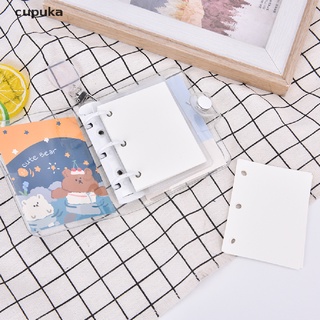cupuka binder - cubierta para cuaderno, organizador de tarjetas fotográficas, agenda, planificador, cubierta de bala mx