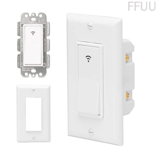 [ffuu] Tuya ZigBee luz inteligente interruptor de Control remoto hogar inalámbrico lámpara interruptor WiFi Control de voz Panel de luz (2)