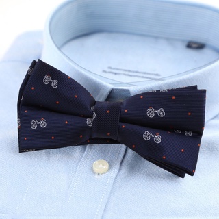 Corbata de hombre con estampados bordados Para bodas de negocios (8)