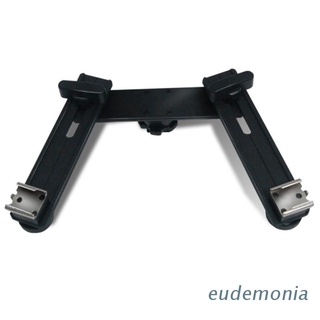 EUDE Dual Hot Shoe Bracket Twin Speed Light Flash Holder with Double Hotshoe Mounting (1)
