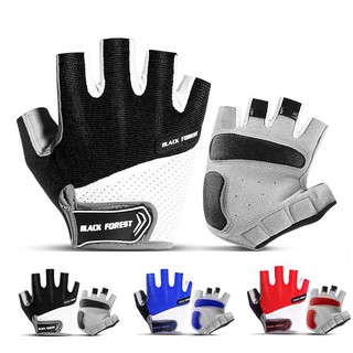 Riding Gloves Sports Fitness Gym Gloves Men Outdoor Sport Shockproof Half-finger Gloves