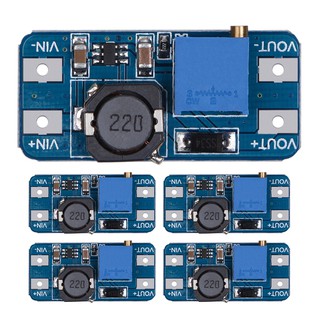 5 pzs módulo de potencia de amplificador mt3608 2a dc-dc para arduino [mis] (1)