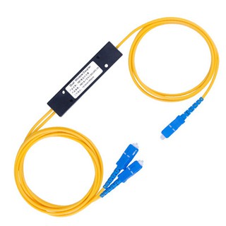 Ftth SC UPC 1x2 PLC divisor de fibra óptica óptica